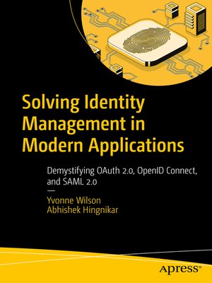 cover image of Solving Identity Management in Modern Applications